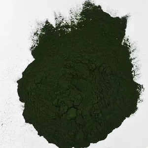 卸売バルク天然オーガニックダークグリーンスピルリナパウダー60％タンパク質強壮剤水溶性成人健康補助食品 - Product Image 2