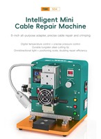 Machine de réparation de câbles électrique intelligente TBK 504 110/220V, équipement de pressage à chaud pour la réparation d'écrans de téléphones portables et de tablettes