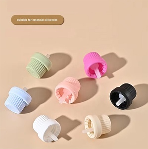 Tappo in plastica a prova di bambino da 18mm 18/410 con tappo in bianco e nero tappo a vite <span class=keywords><strong>per</strong></span> bottiglie di vetro oli essenziali - Product Image 6