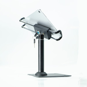 Support de tablette rotatif réglable flexible antivol en alliage d'aluminium noir Topfree compatible <span class=keywords><strong>iPad</strong></span> portable pour 7-12 pouces - Product Image 5