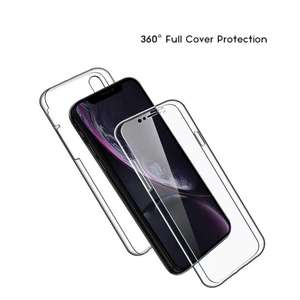 Coques de téléphone transparentes antichoc 2-en-1 à protection intégrale 360° en PET+TPU+PC pour <span class=keywords><strong>iPhone</strong></span> 17 16 15 14 13 12 <span class=keywords><strong>11</strong></span> – Vente en gros - Product Image 2