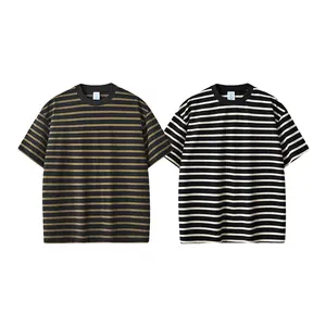 Men's T-shirts: striped design, highlighting quality life