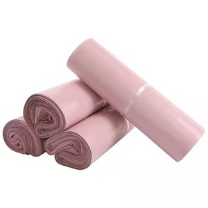 Oferta directa Bolsa de mensajería con logotipo impreso personalizado Bolsa de envío de burbujas de polietileno rosa para sobres de correo y entrega de paquetes - Product Image 6