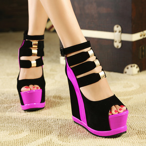 Sandalias de Tacón Alto con Plataforma, Clásicas, de Diseñador, de Marca de Lujo, para Mujer, Venta al Por Mayor <span class=keywords><strong>Liu</strong></span> Ming - Product Image 4