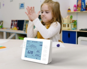 Monitor Inteligente de Calidad del Aire con WiFi, Medidor de CO2 Interior, Detector de Dióxido de Carbono para Dormitorio, Medidor de Temperatura y <span class=keywords><strong>Humedad</strong></span> - Product Image 3