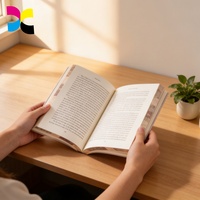 Libro de Tapa Dura Personalizado Premium para Regalo Literario, Papel Crema, Impresión Offset, Estampado en Lámina Dorada, Ecológico, MOQ Bajo