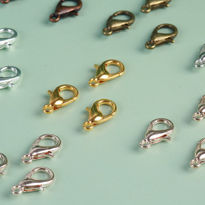 Lobster Clasp Zinc Alloy 302 <b>Drop</b> Shape For Bracelet Making Jewelry Buckle 1000 Pieces Pack - Product Image 4