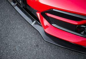 Pièces d'accessoires extérieurs de voiture d'usine Kit de carrosserie <span class=keywords><strong>noir</strong></span> brillant de menton avant becquet de lèvre de pare-chocs avant pour <span class=keywords><strong>Civic</strong></span> <span class=keywords><strong>Type</strong></span> <span class=keywords><strong>R</strong></span> 2021 - Product Image 2