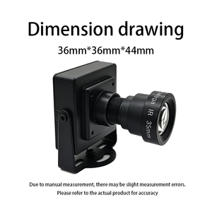 USB 2.0 โมดูลกล้องเทเลโฟโต้อุตสาหกรรม 2MP 1920x1080 35 มม. เลนส์คงที่การตรวจสอบระยะไกลมุมแคบ UVC ปลั๊กแอนด์เพลย์ - Product Image 2