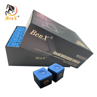 Vente en gros d'usine - Craie de billard et de snooker BenX KC101 8A Plus, performance optimale, 144 pièces