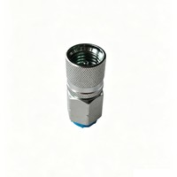 Adaptateur de manomètre hydraulique à raccord rapide fileté, connecteur industriel étanche pour la mesure de pression