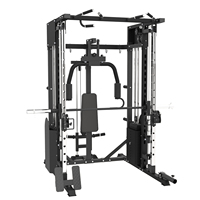 Smith Gantry – Équipement d'entraînement complet multifonctionnel en acier intégré pour squats profonds, développation pectorale et musculation