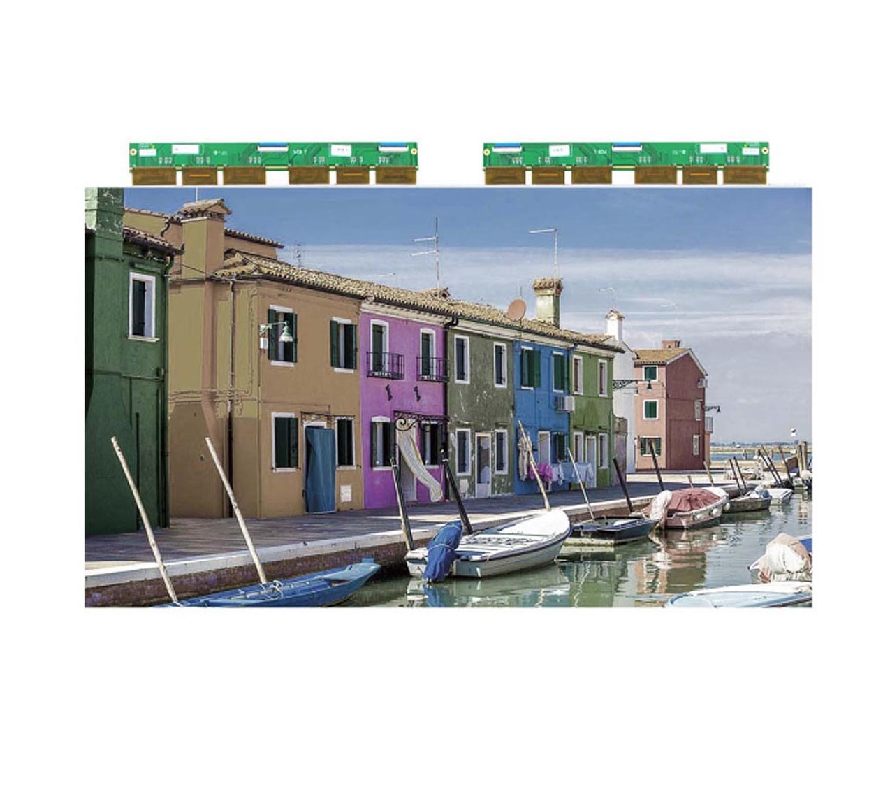 31.2 Inch 720x1280 E Ink Display - Full Color EPD Module