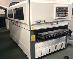 SD1000-6S <span class=keywords><strong>carpintería</strong></span> manual lijado máquina <span class=keywords><strong>de</strong></span> pulido <span class=keywords><strong>cepillo</strong></span> máquina <span class=keywords><strong>de</strong></span> lijado arriba y abajo para madera - Product Image 2
