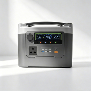 Station d'alimentation portable 512Wh 600W, batterie externe avec générateur <span class=keywords><strong>solaire</strong></span>, alimentation de secours pour la maison et l'extérieur - Product Image 1