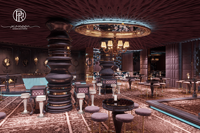 Luxe Disco Bar Design Discothèque Section VIP Sièges Meubles Dance Club Lounge Canapé et Booth à vendre