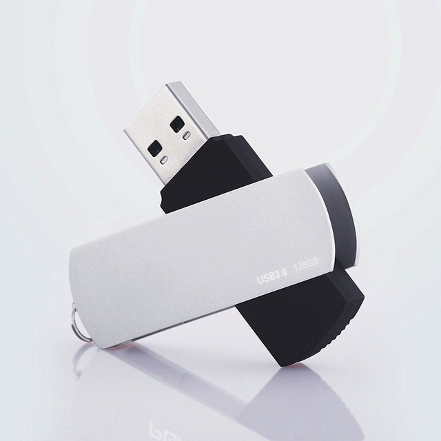 Swivel Custom Logo USB 3.0 Flash Drive 32GB New Wholesale with 5-Year Warranty