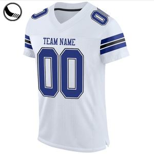 Uniforme de Fútbol Americano Personalizado de Diseño Nuevo BETHERIVAL, Color Blanco, Muestra Personalizada - Product Image 1