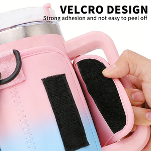 Bolsa de Transporte Reutilizable para Termo de Viaje de 40 Onzas, Impermeable, con Correa de Hombro Ajustable para Accesorios de <span class=keywords><strong>Bar</strong></span>, Botella de Agua Portátil - Product Image 5