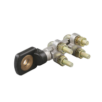 Shuangfeng WCJB 4P Pin Aluminium Messing IP65 Stromisolierter Sammelschienenverbinder für Kabelverbindungen in Verteilungs- und Steuerschränken