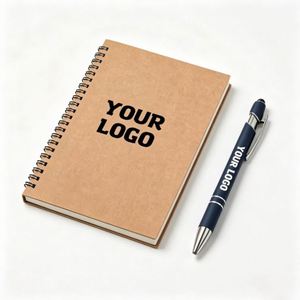 Wholesale Promotional Gift Spiral Business Notebook School Agenda Custom Exercise <b>Book</b> A5 Coil Journal Notebook Lined With Logo - Product Image 1