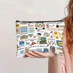 Bolsa <span class=keywords><strong>de</strong></span> Cosméticos Portátil <span class=keywords><strong>de</strong></span> Moda para Mujer, con Diseño <span class=keywords><strong>de</strong></span> Letras 'Just a Girl', Bolsa <span class=keywords><strong>de</strong></span> Maquillaje con Cierre, para Regalo <span class=keywords><strong>de</strong></span> Cumpleaños - Product Image 5