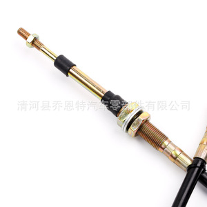 สายคันเร่ง Shantui รุ่น 16Y-05C-01000 หุ้มยาง ตัวนำเหล็ก สำหรับรถ SD16 - Product Image 3