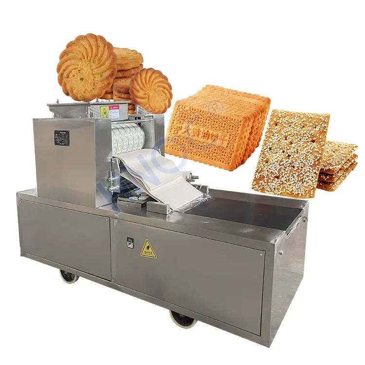 Automatische Snack Roterende Mal Emballage Amandel Walnoot Koekjesvorm Maken Machine Biscuit En Koekje