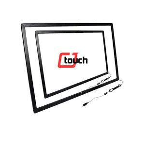 15.6 inch infrared touch frame infrared touch panel kit IR multi touch overlay kit