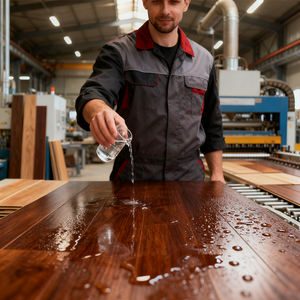 Revêtement <span class=keywords><strong>de</strong></span> sol en vinyle SPC <span class=keywords><strong>de</strong></span> <span class=keywords><strong>luxe</strong></span> ignifuge écologique à noyau rigide à clic imperméable <span class=keywords><strong>de</strong></span> haute qualité <span class=keywords><strong>de</strong></span> 3 mm avec garantie <span class=keywords><strong>de</strong></span> 5 ans - Product Image 1