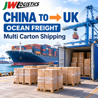Transitaire maritime Chine, agent maritime Chine-Royaume-Uni, services logistiques pour commandes multi-cartons, expédition porte-à-porte