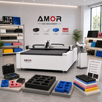 Machine de découpe de mousse à couteau oscillant pour inserts personnalisés en mousse EVA