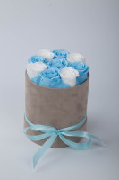 Cadeau Saint Valentin Fête des Mères Roses Préservées Pour Toujours Eternel Immortel Infini Stabilisé Boîte à fleurs roses naturelles