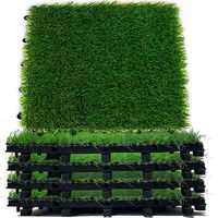 Gazon synthétique en gros à bas prix pour extérieur, tapis de football en plastique, plante artificielle murale pour fête