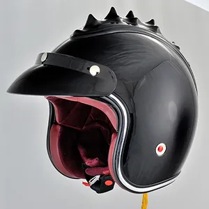해골 오픈 얼굴 헬멧 세련된 수퍼맨 오토바이 헬멧 YM-629S-GT