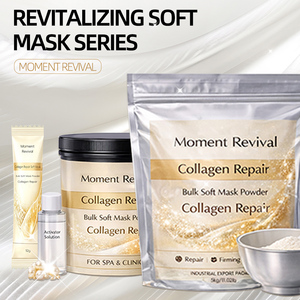 Mascarilla en Polvo Reparadora de Colágeno Moment Revival, Renovación de la Piel en 15 Minutos, Mascarilla Hidratante y Reafirmante de Grado SPA para Piel Opaca - Product Image 3