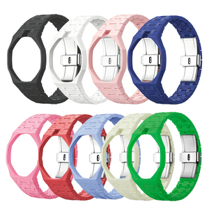 Nouveau <span class=keywords><strong>bracelet</strong></span> de montre de luxe en céramique, <span class=keywords><strong>bracelet</strong></span> de remplacement pour <span class=keywords><strong>Swatch</strong></span> & AP Royal Pop, <span class=keywords><strong>bracelet</strong></span> de montre personnalisé avec étui - Product Image 1