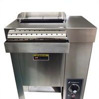 Machine à cuire les pains à grande capacité, 4200 tranches par heure, grille-pain électrique pour sandwichs avec rouleau à beurre pour utilisation en restauration rapide