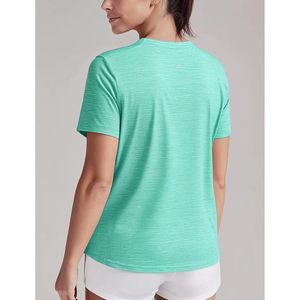 Camiseta Deportiva Personalizada para Mujer, Manga Corta, Corte Holgado, Suave y Ligera, para Yoga, Gimnasio, Verano, Informal - Product Image 2