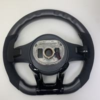Volant en fibre de carbone mat avec LED pour W204 W205 W206 W211 W212 W176 W213 Cla W210 W124 C117 W177 W221 W222 S63 AMG