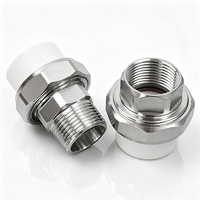 Raccord PPR haute pression, connecteur de tuyau PPR, raccord en plastique PPR pour plomberie d'eau chaude et froide