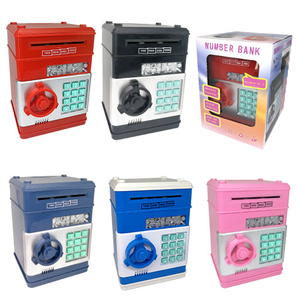 ตู้เอทีเอ็มเหรียญดิจิทัล <span class=keywords><strong>กระปุก</strong></span><span class=keywords><strong>ออมสิน</strong></span> กล่องเก็บเงิน พร้อมรหัสผ่าน รูปทรงสี่เหลี่ยม ผลิตในจีน-ของเล่นเด็ก ของขวัญ - Product Image 1