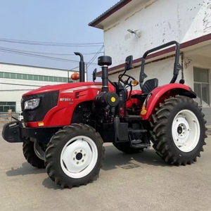 Tractor Agrícola Mf de 100 Hp 4x4 con Transmisión por Engranajes, Color Rojo - Product Image 2