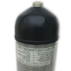 <span class=keywords><strong>Bouteille</strong></span> d'oxygène <span class=keywords><strong>Bouteille</strong></span> de gaz en fibre de <span class=keywords><strong>carbone</strong></span> 9L 30MPa Équipement de plongée sous-marine avec bottes en caoutchouc - Product Image 5