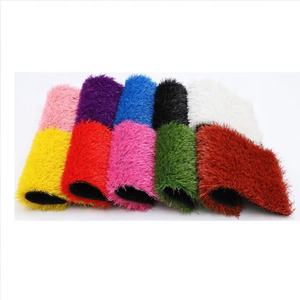 <span class=keywords><strong>Gazon</strong></span> artificiel coloré doux bleu jaune blanc violet rouge rose - Product Image 1