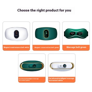 เข็มขัดนวดให้ความร้อนอุปกรณ์ออกกำลังกายเครื่องสั่นแบบชาร์จไฟได้ที่บ้านเครื่องนวดเอวอเนกประสงค์ - Product Image 2