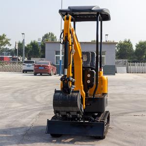 Hoge specificaties 1 ton minigraafmachine HT10G met topcilinderontwerp, nieuw dashboard en voetpedaal - Product Image 6