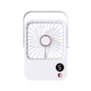 Mini Fan Desktop Slim Portable Rechargeable Five Speed Low Noise Foldable Fan For Office And Home Use - Product Image 4