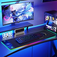 Lylong Mouse Pad Gaming Logo kustom pabrik murah pengisian daya nirkabel RGB bantalan 15w pengisian cepat