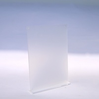 Porte-panneaux en acrylique à double face, porte-panneaux en plastique transparent, supports de table en acrylique, présentoir de menu de table, vente chaude